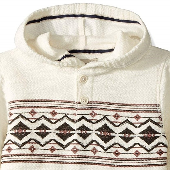 Lucky Brand Hoodie Boys Hooded Pullover Shirt size 4T Long Sleeve NWT - Picture 3 of 6